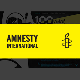Amnesty International - 100 pytań o inwigilację